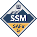 Certified SAFe® 5 Scrum Master Certified Logo